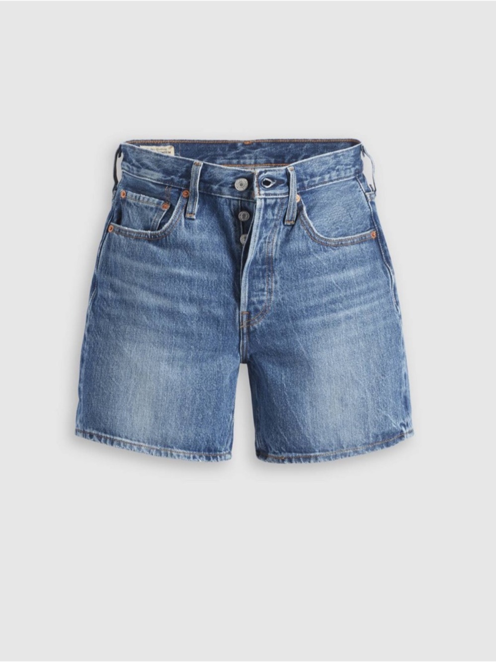 Levi's 501 Mid-Blue Denim Shorts